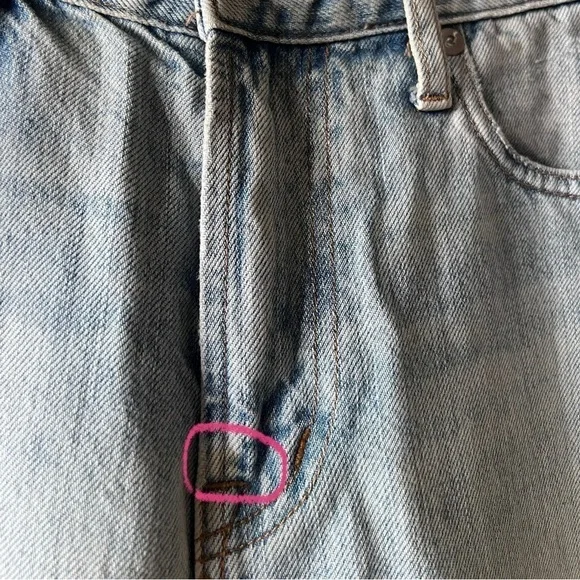 Madewell Perfect Summer Jeans Lightwash Size 25 - Picture 17 of 17
